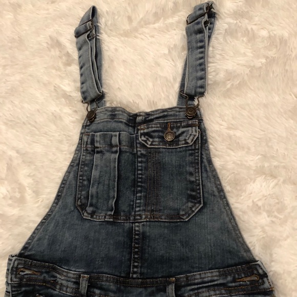 🎉HP🎉  Revolt Denim shorts overall - Picture 6 of 8